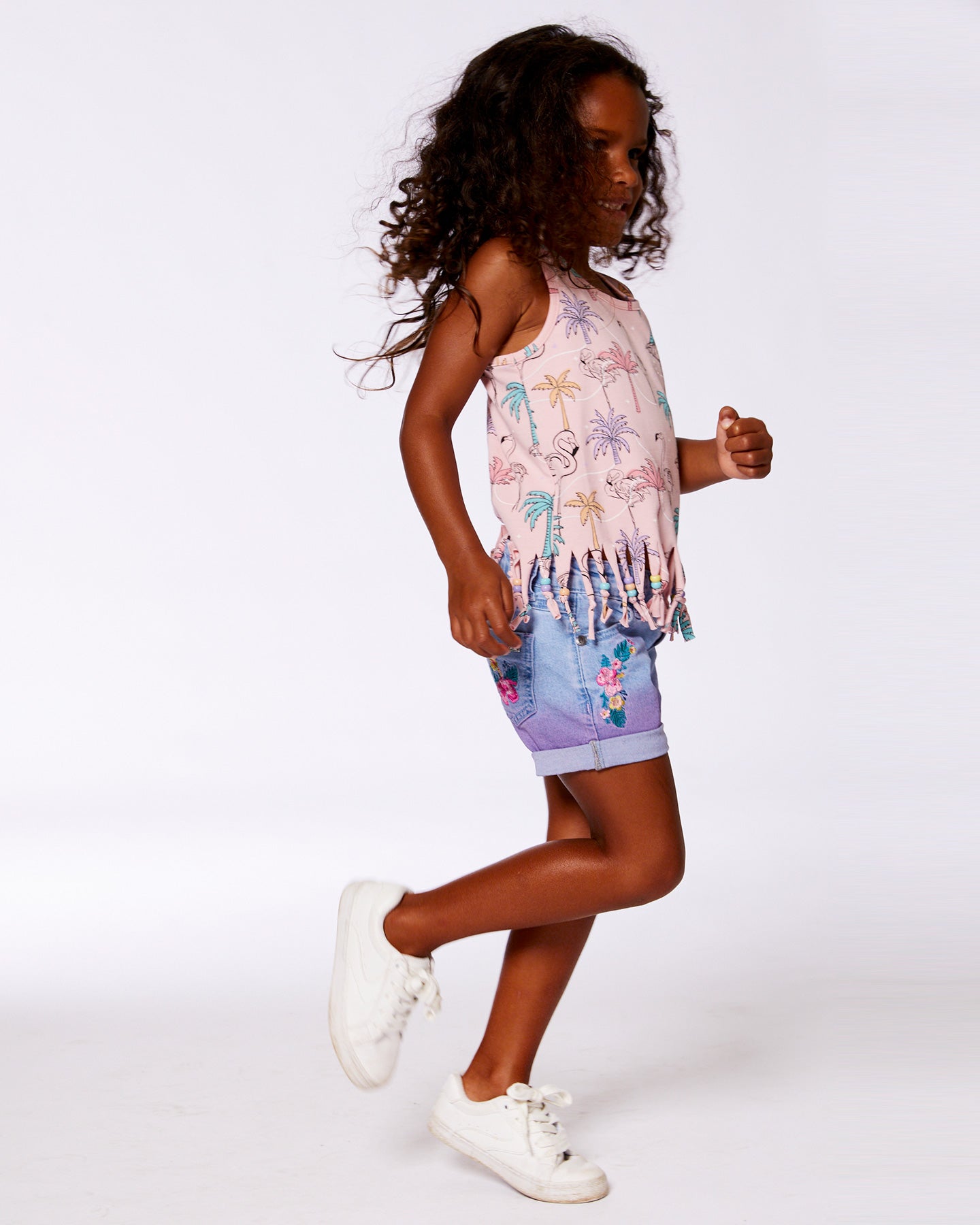 Culotte courte en denim - G30H27-125 - 2 à 10 ans