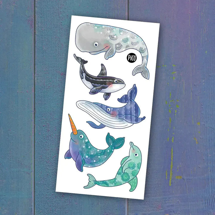 Tatouages - Les douces baleines