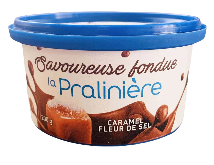 Fondue au chocolat caramel fleur de sel