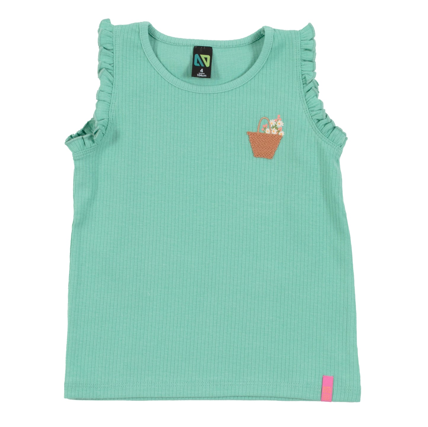 Camisole aqua - Pouce vert - S2506-03 - 2 à 10 ans