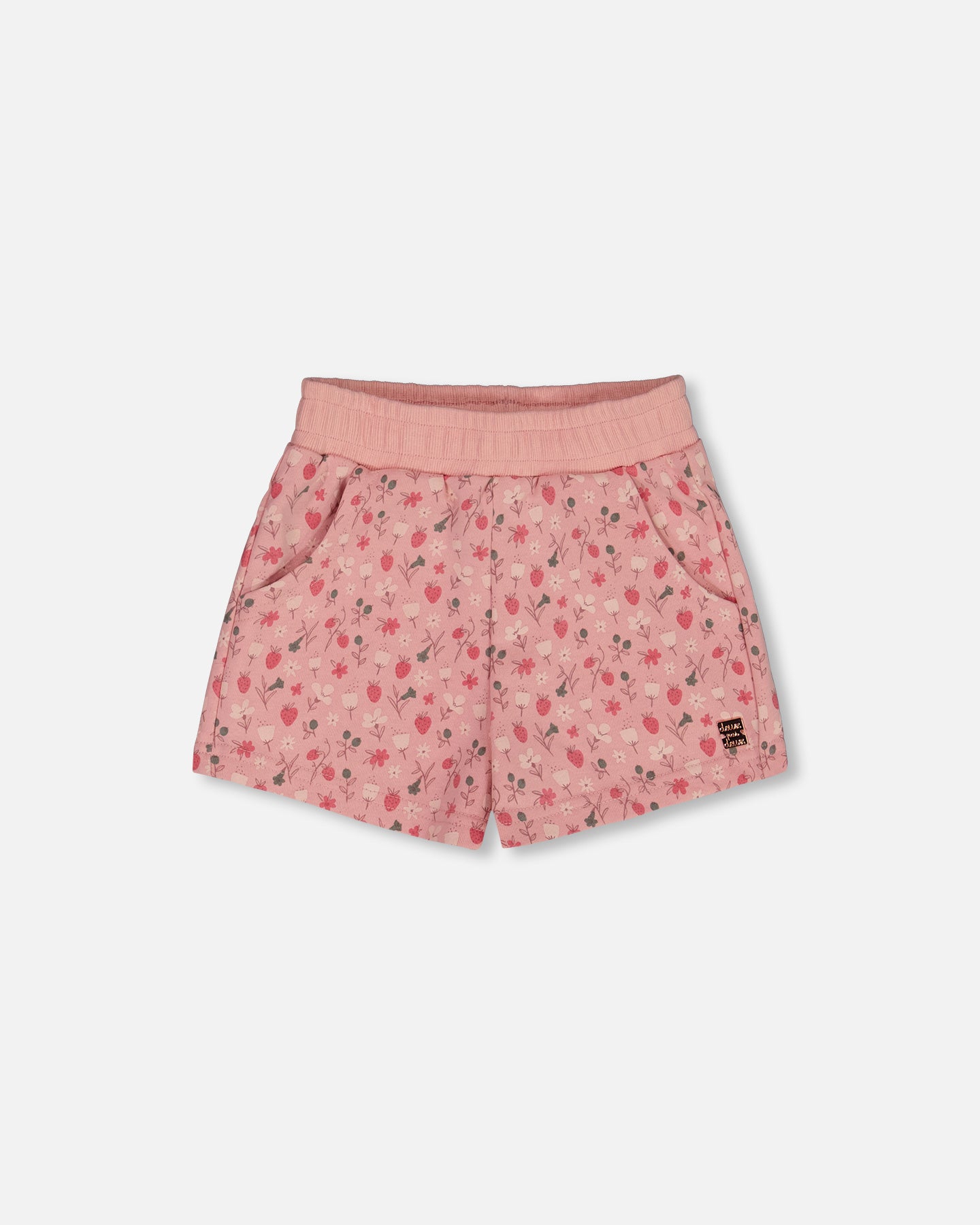 Culotte courte en french terry - G30I26-099 - 2 à 10 ans