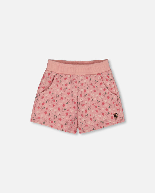 Culotte courte en french terry - G30I26-099 - 2 à 10 ans