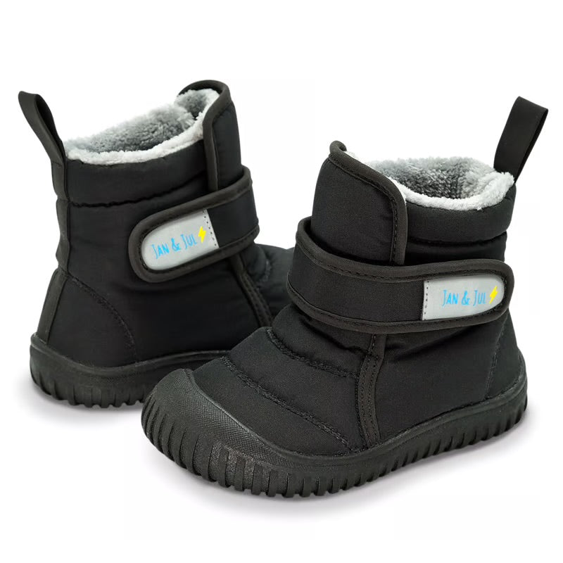 Botte Mi-Saison - Noir - Pointures 4-11 enfant