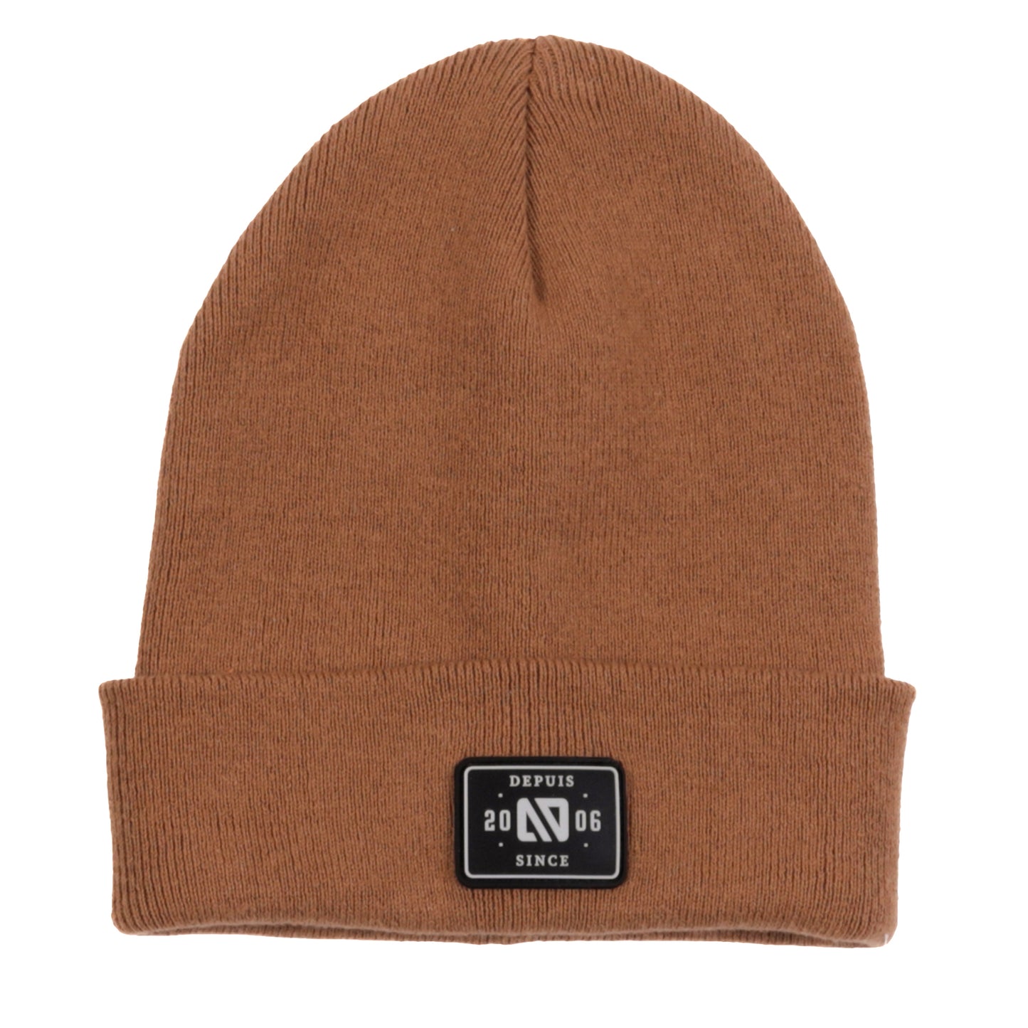 Tuque en tricot - BTU230-S26 - BRUN - 2/6 à 7/14 ans