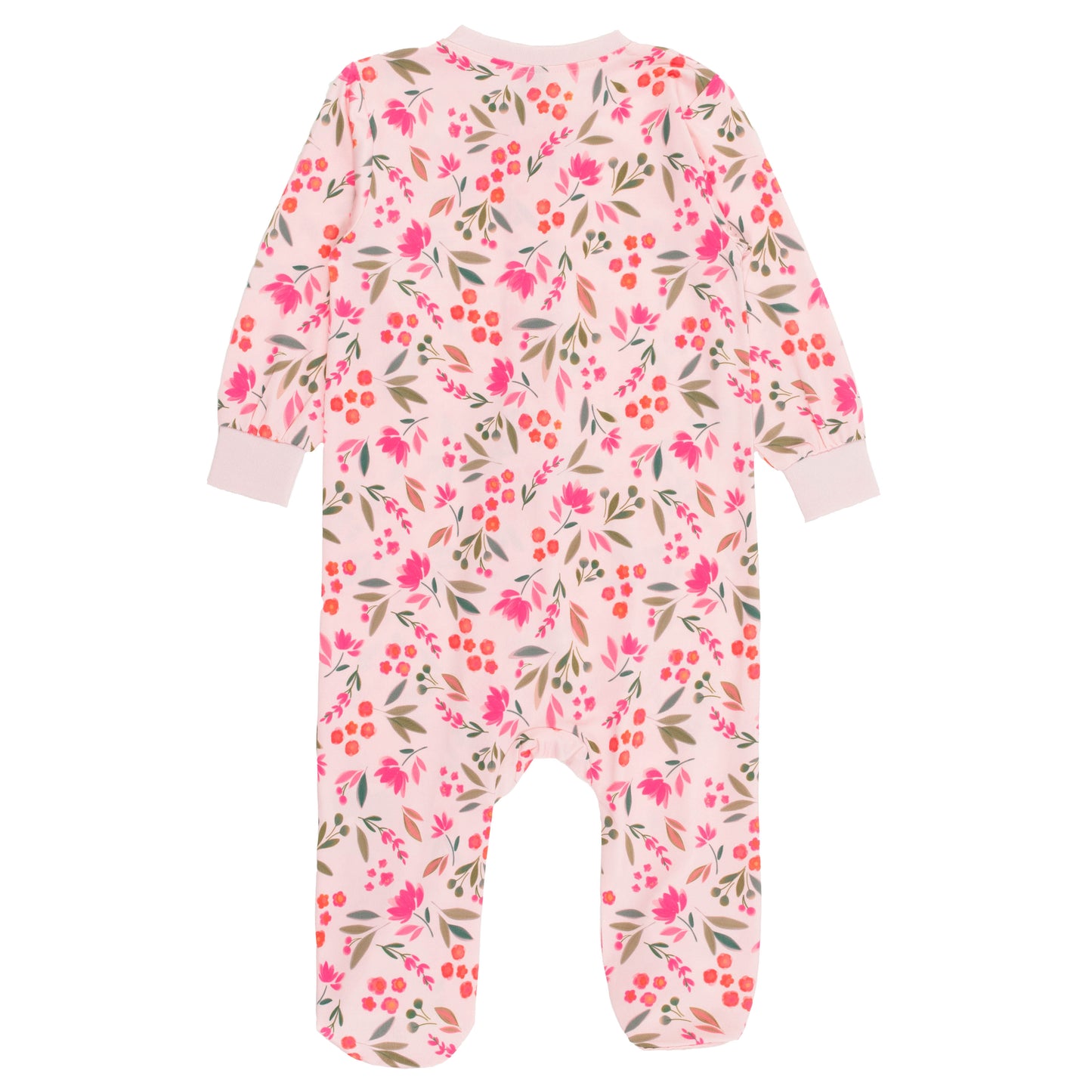 Pyjama 1 pièce - Fleurs - S25P160 - 3 à 24 mois