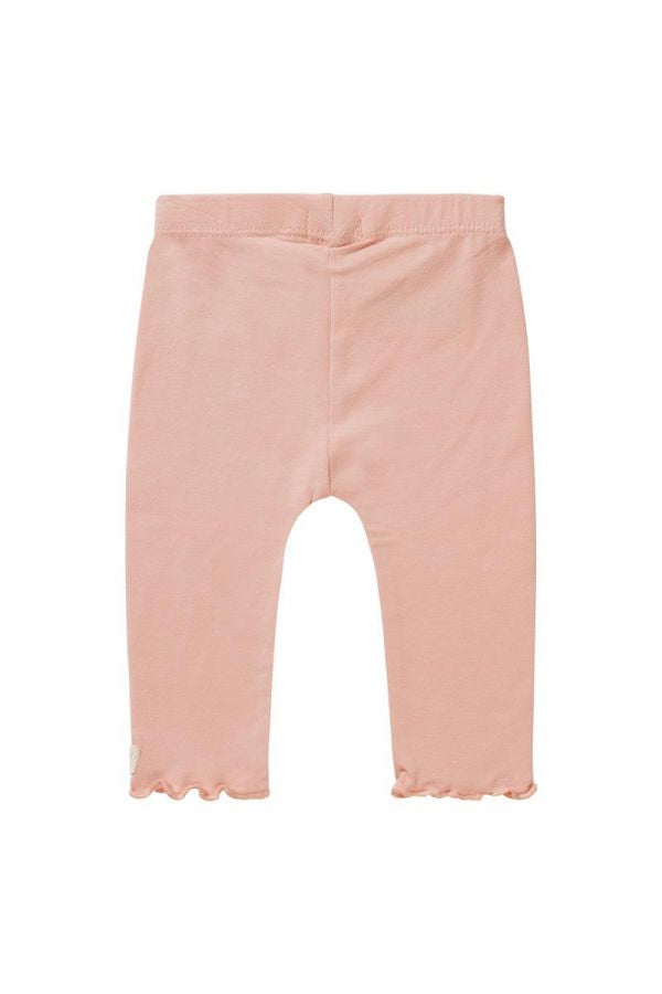 Ensemble robe à manche courte imprimé et legging rose (2 pcs.) 0 à 12/18 mois