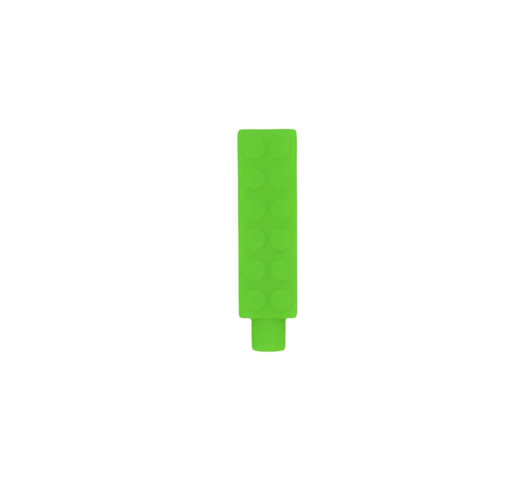 Bulle Croque crayon - Légo vert