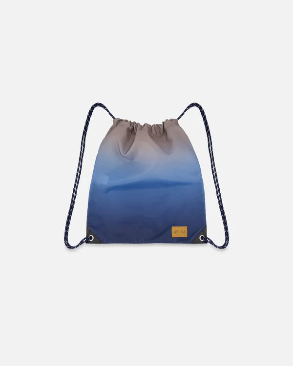 Sac À Cordon H20ZSC_034 - Dégradé Bleu Et Beige
