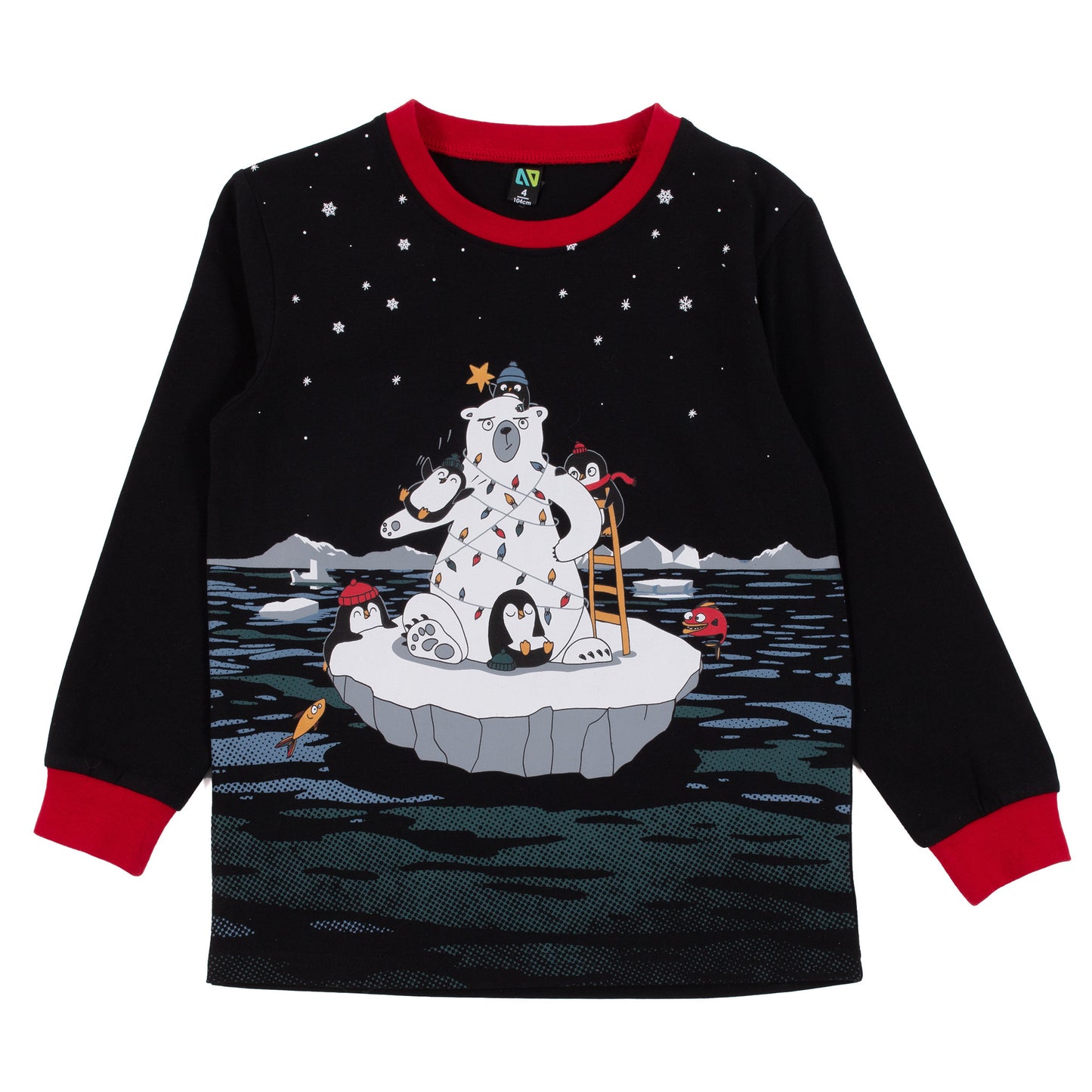 Pyjama Collection des Fêtes - Ours- F24P07- 2 à 14 ans