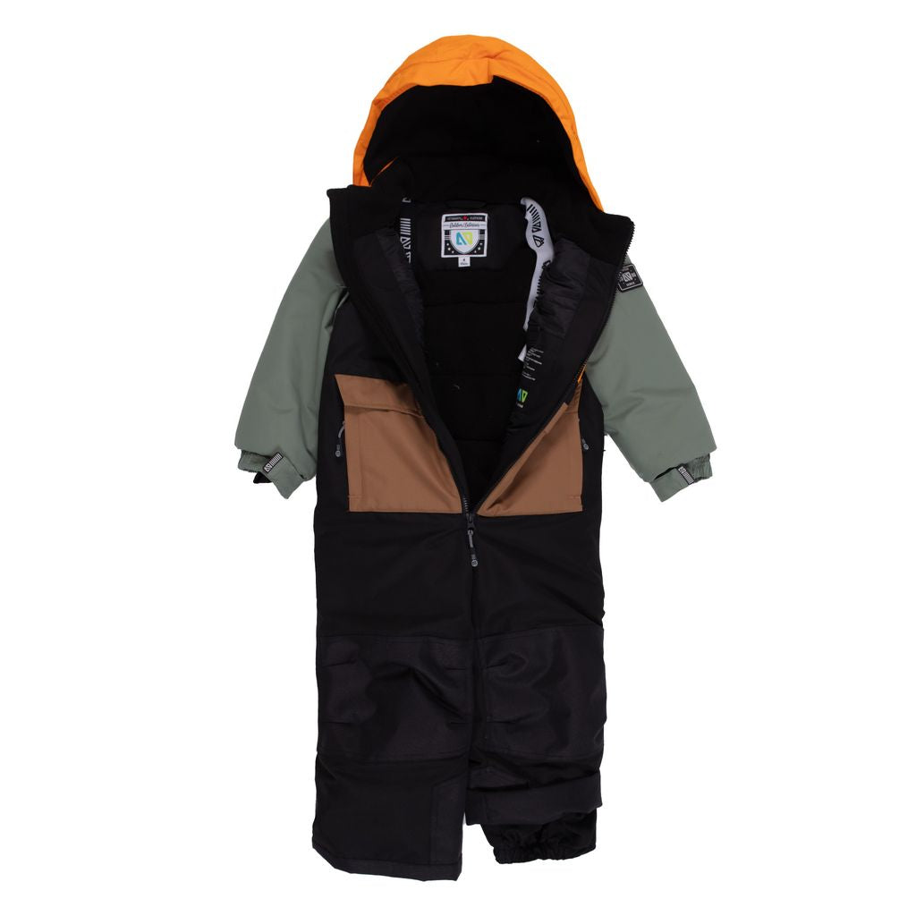 Habit de Neige 1 Pièces - Noir - F25M603- 2 à 10 ans