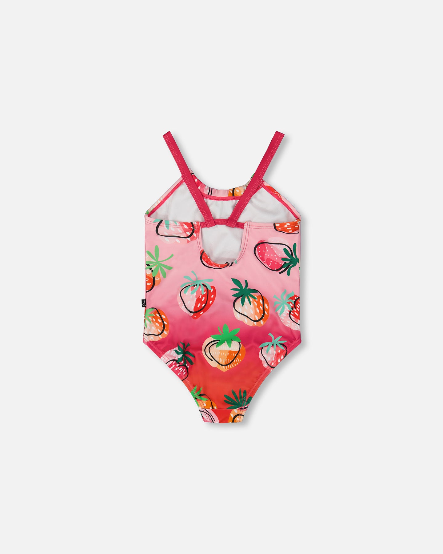 Maillot De Bain une Pièce Imprimé fraises - G30NG51_000- 2 à 8 ans