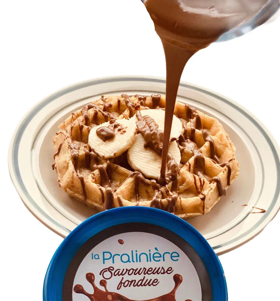 Fondue au chocolat caramel fleur de sel