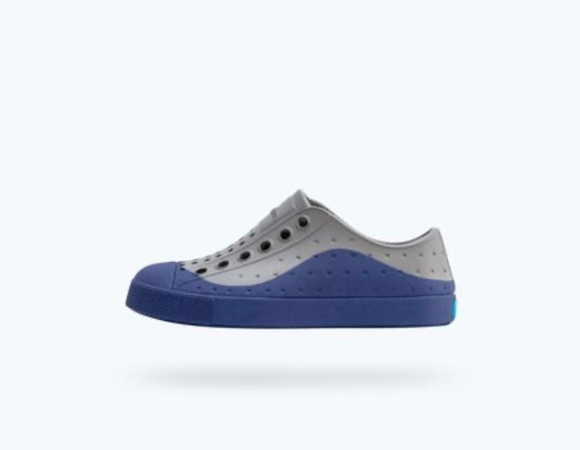 JEFFERSON KIDS - Satellite Grey/ Ink Blue - 4E à 13E