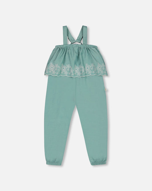 Jumpsuit chambray - G30F41-424- 2 à 8 ans