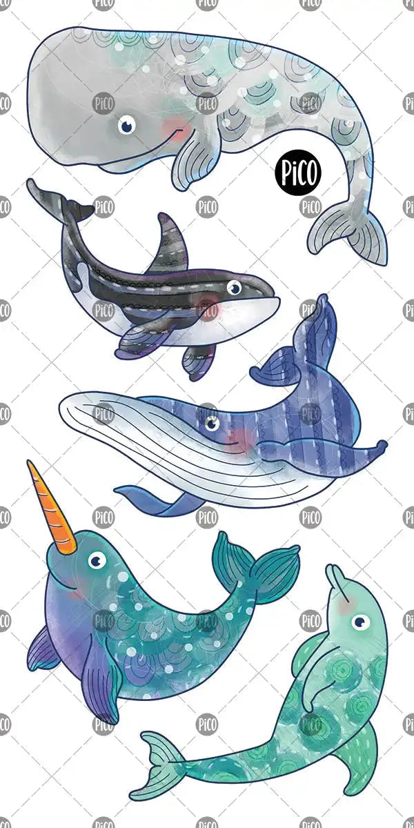 Tatouages - Les douces baleines