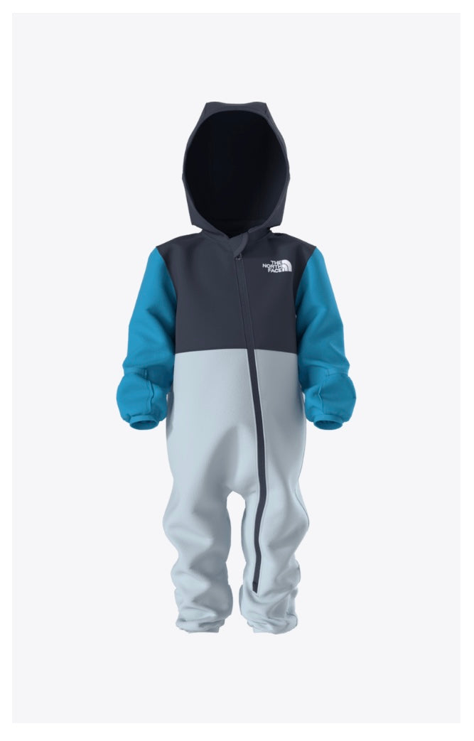 ENSEMBLE 1 PIECE À CAPUCHON GLACIER -Summit Navy/Meridian Blue/Polar Haze DIC - 3 à 24M