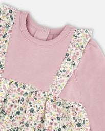 Ensemble tunique de mousseline de coton et leggings - H20A13-557 - 3 à 24 mois