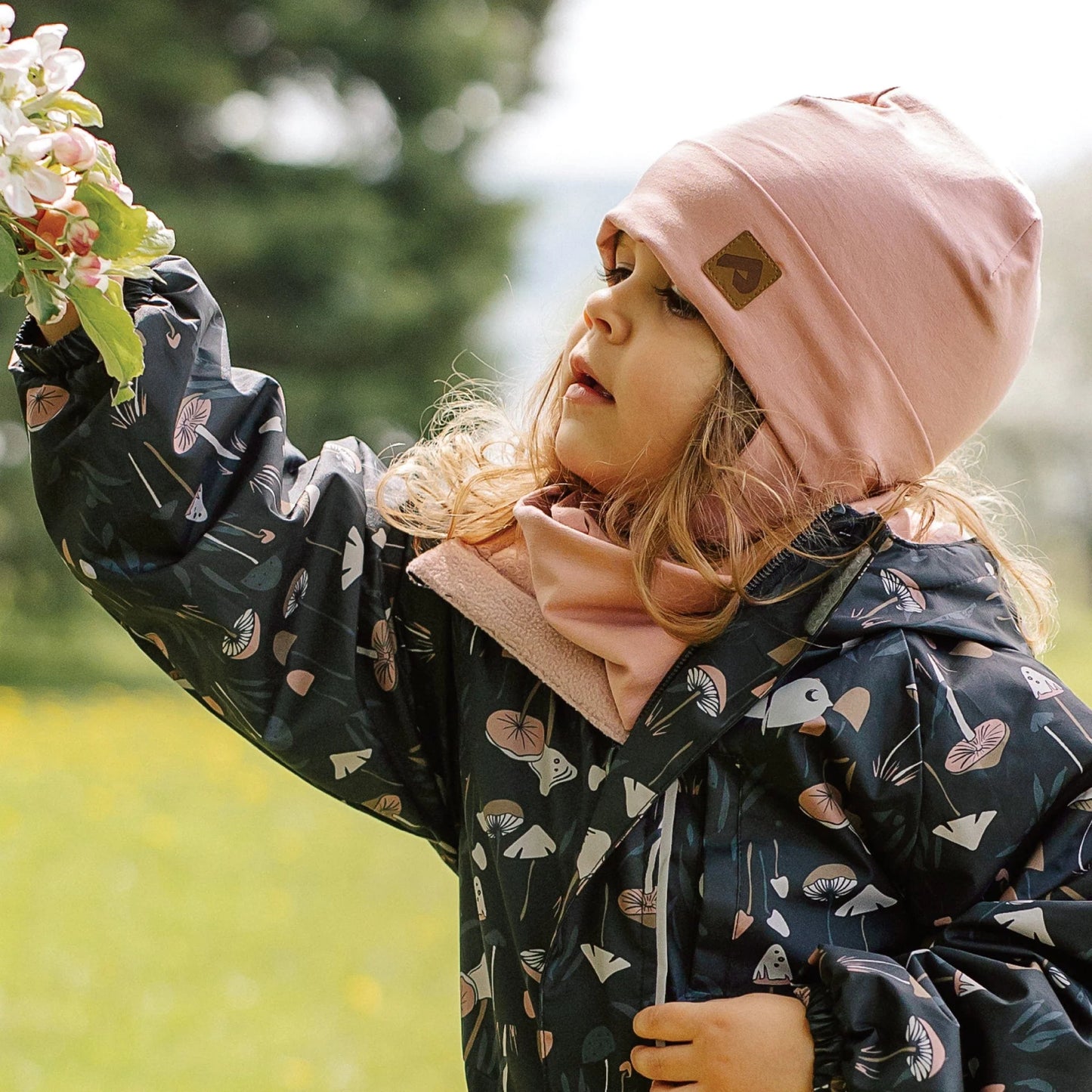 Chapeau à oreilles - Tulippe - 0-6 mois à 2/6 ans