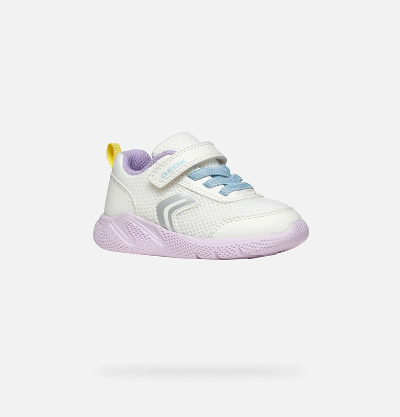 Souliers Sprintye - Blanc/Multicolore - 20 à 27