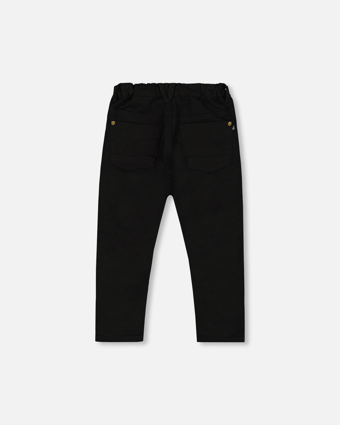 Pantalon à taille elastique noire - Chic, On fête! - G20YB20-999 - 2 à 12 ans
