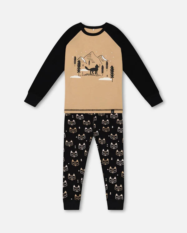 Pyjama 2 pièces en coton organique F20PB11-051- 2 à 12 ans