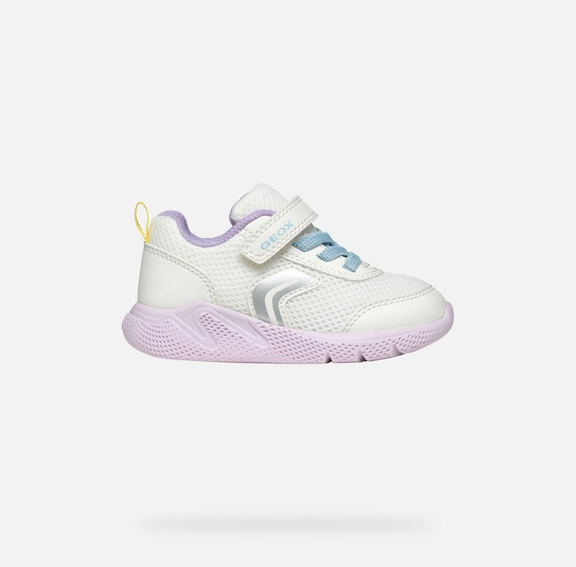 Souliers Sprintye - Blanc/Multicolore - 20 à 27