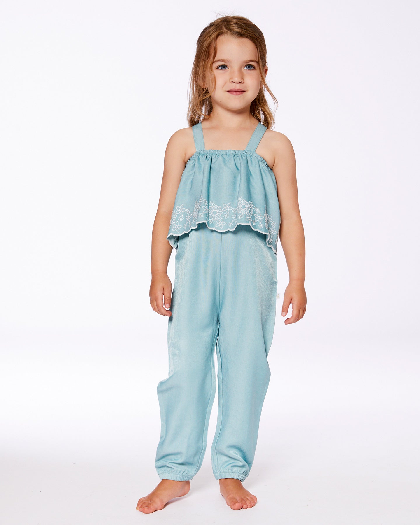 Jumpsuit chambray - G30F41-424- 2 à 8 ans