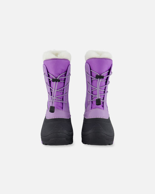 Bottes d'hiver H10XBOT1-530 - Lilas - 8E à 3J