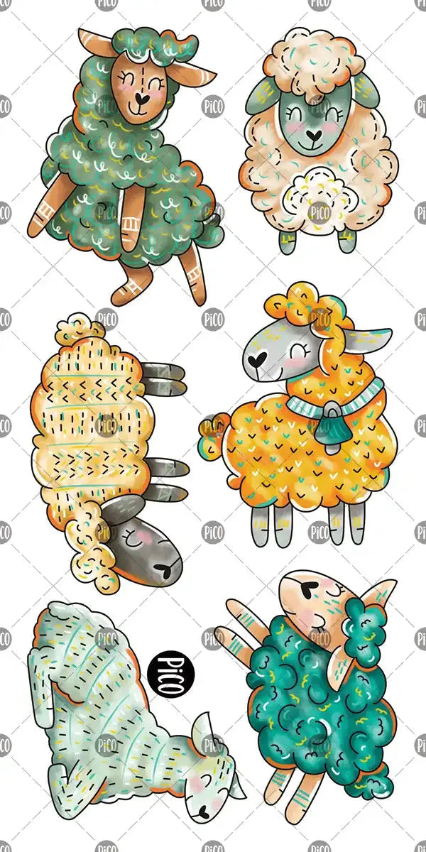 Tatouages - Les doux moutons