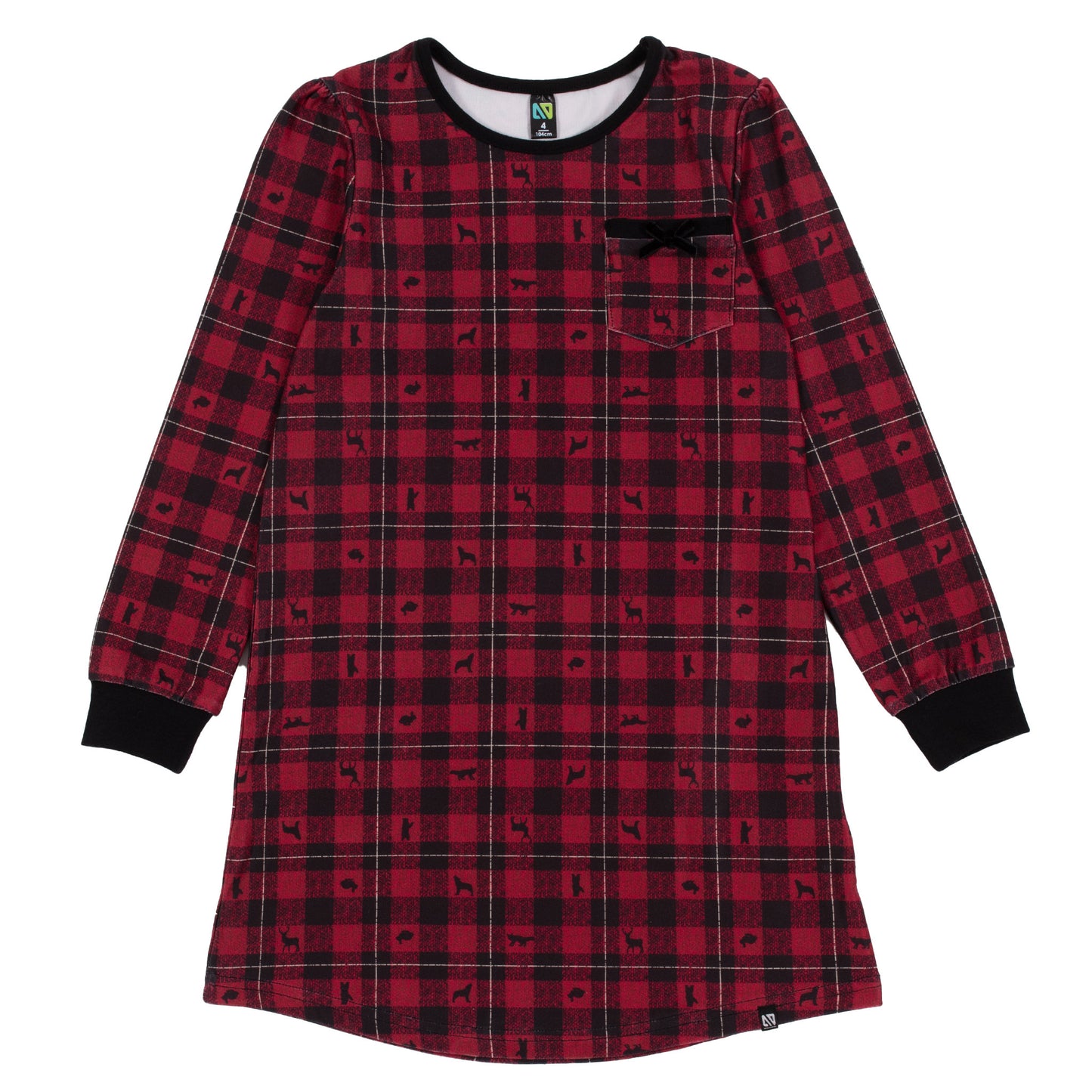 Robe de nuit Collection des Fêtes - Famille - F24P98 - 2 à 14 ans