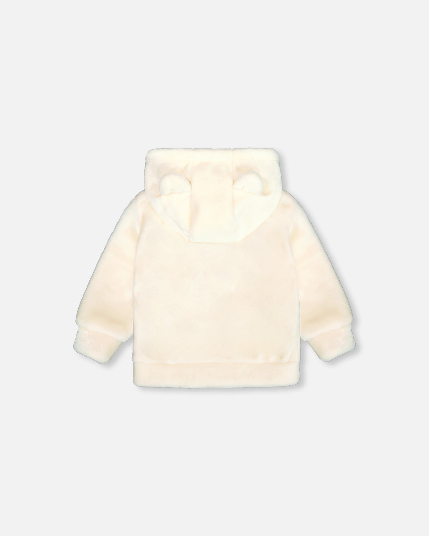 Veste à capuchon en peluche - Fleurs de pommiers - G20A30-138 - 3 à 24 mois
