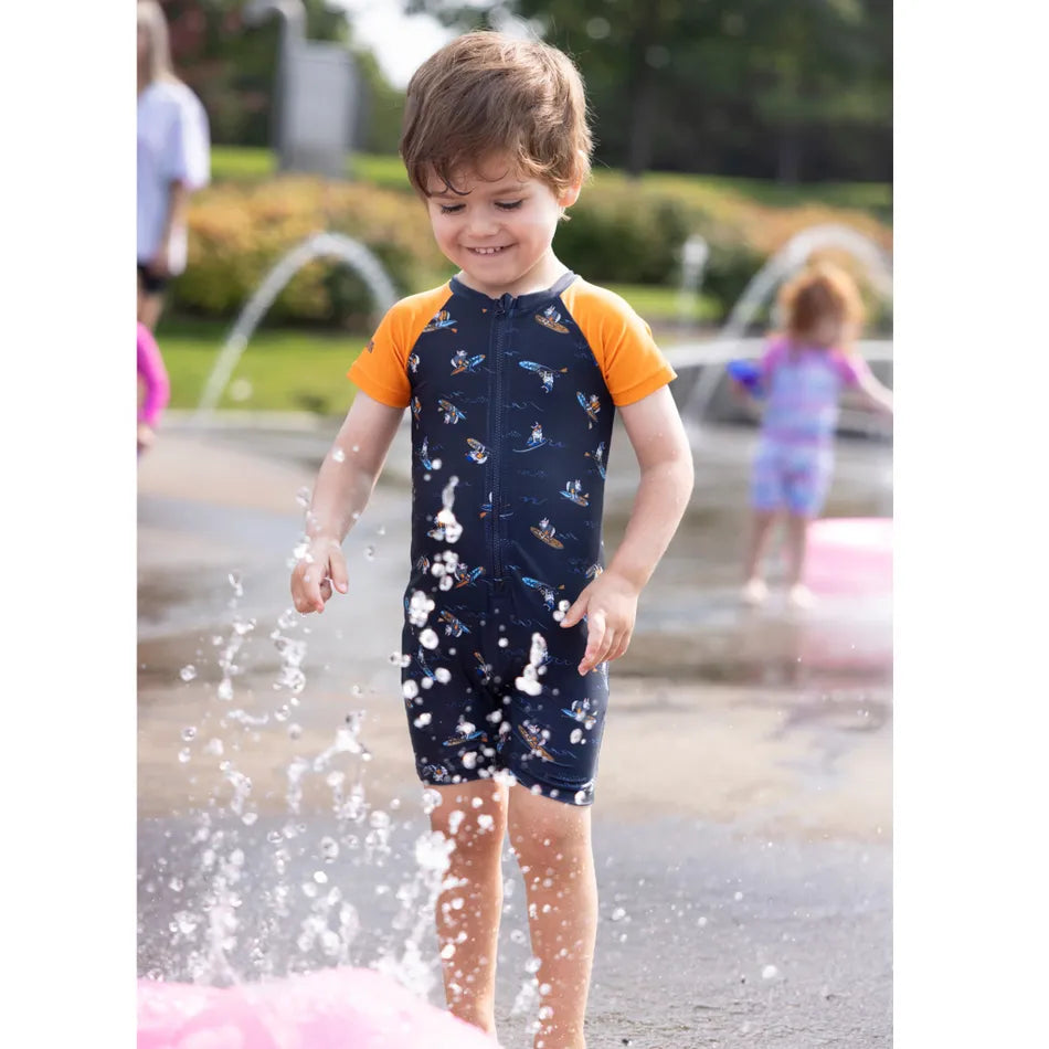 Combinaison maillot UV - S25S305-1 - 3 à 24 mois