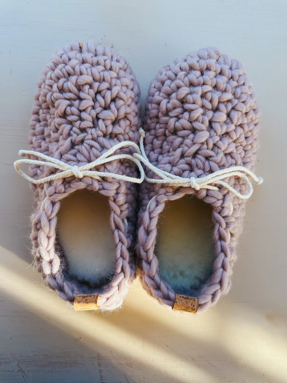 Pantoufles de style LOAFERS pour Adulte - Collection PE2024 - Mauve Orchidée