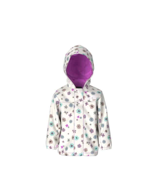 Manteau imperméable ANTORA - 3 à 24 mois - Blanc dune dese