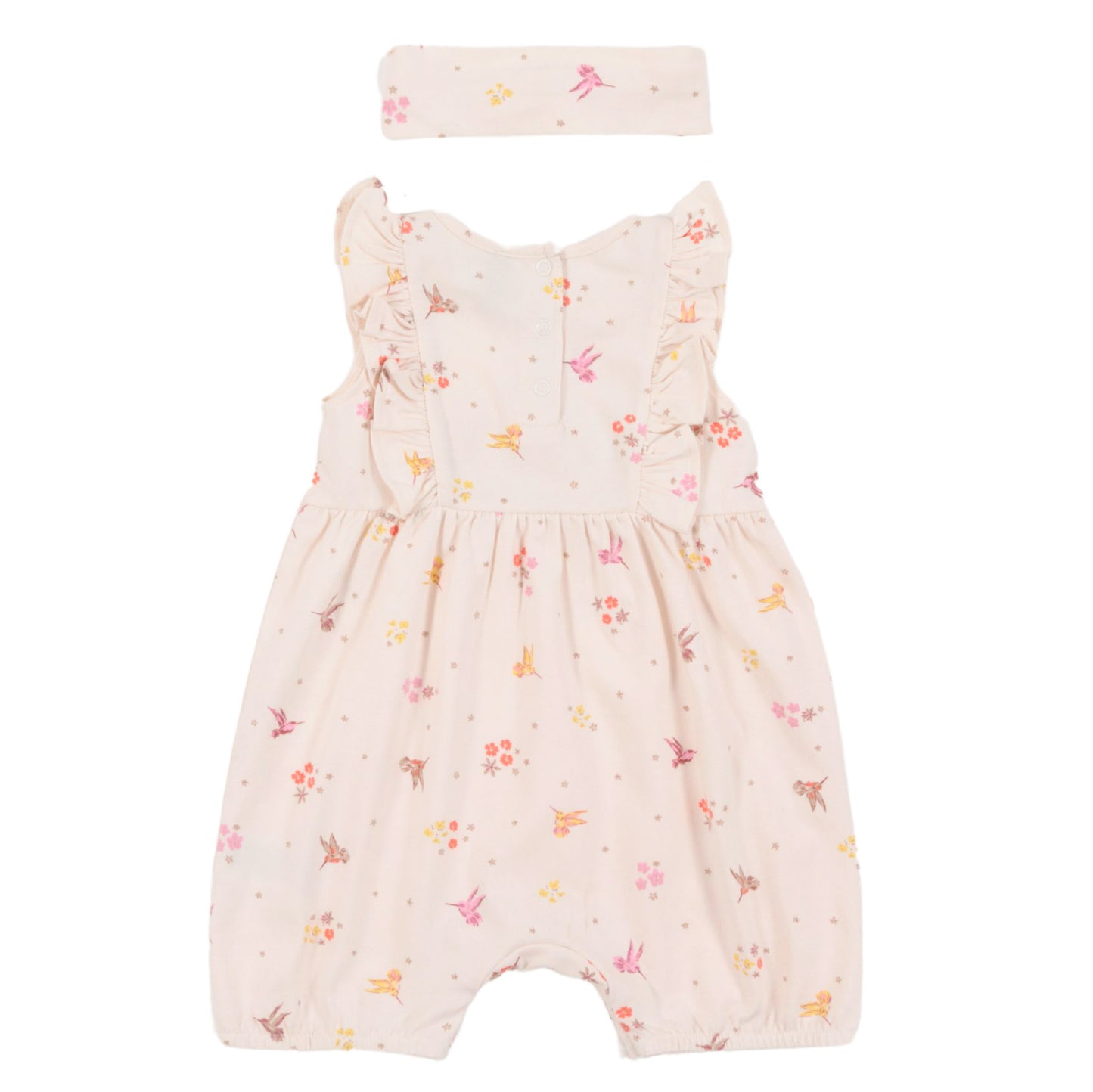 Barboteuse et bandeau - Petit miracle - S2552-02 - 6 à 24 mois