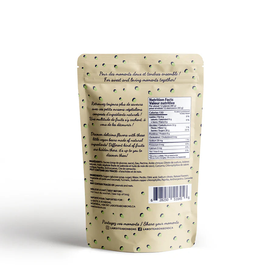 OURSONS VÉGÉTALIENS - 150G