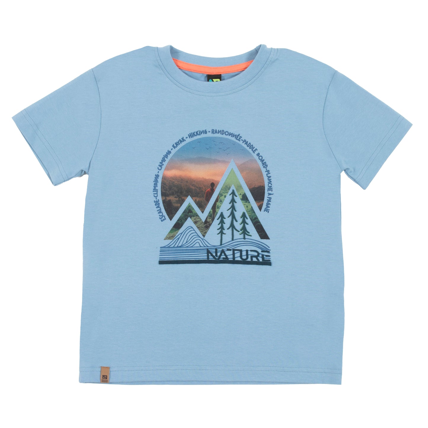 T-shirt - Destination plein air - S2503-02 - 2 à 10 ans