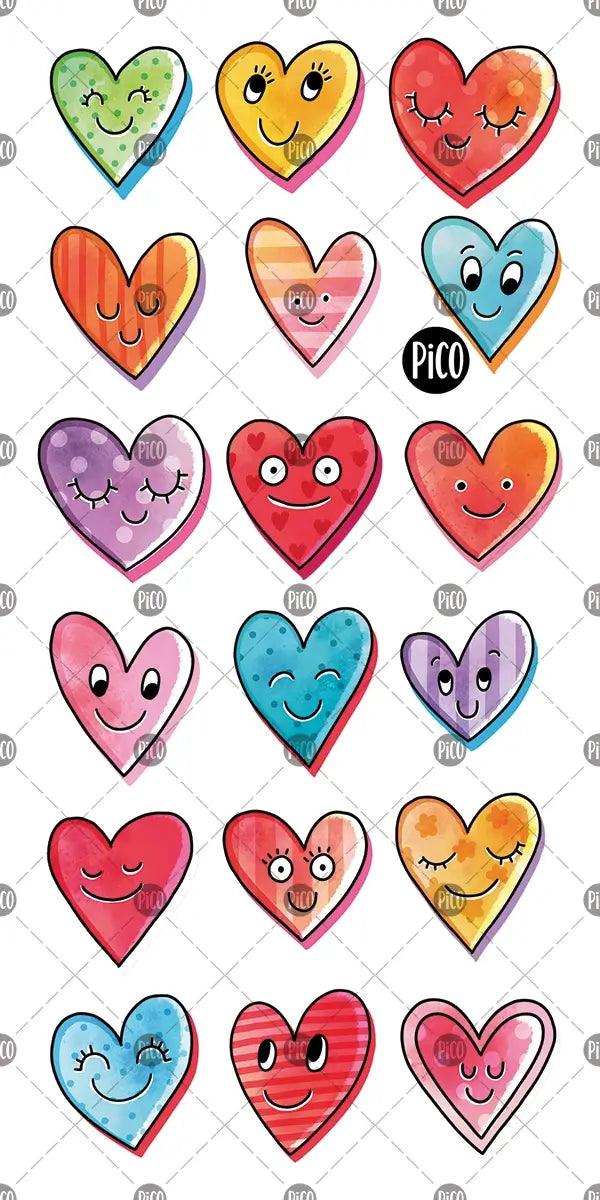 Tatouages - Les petits cœurs sympathiques