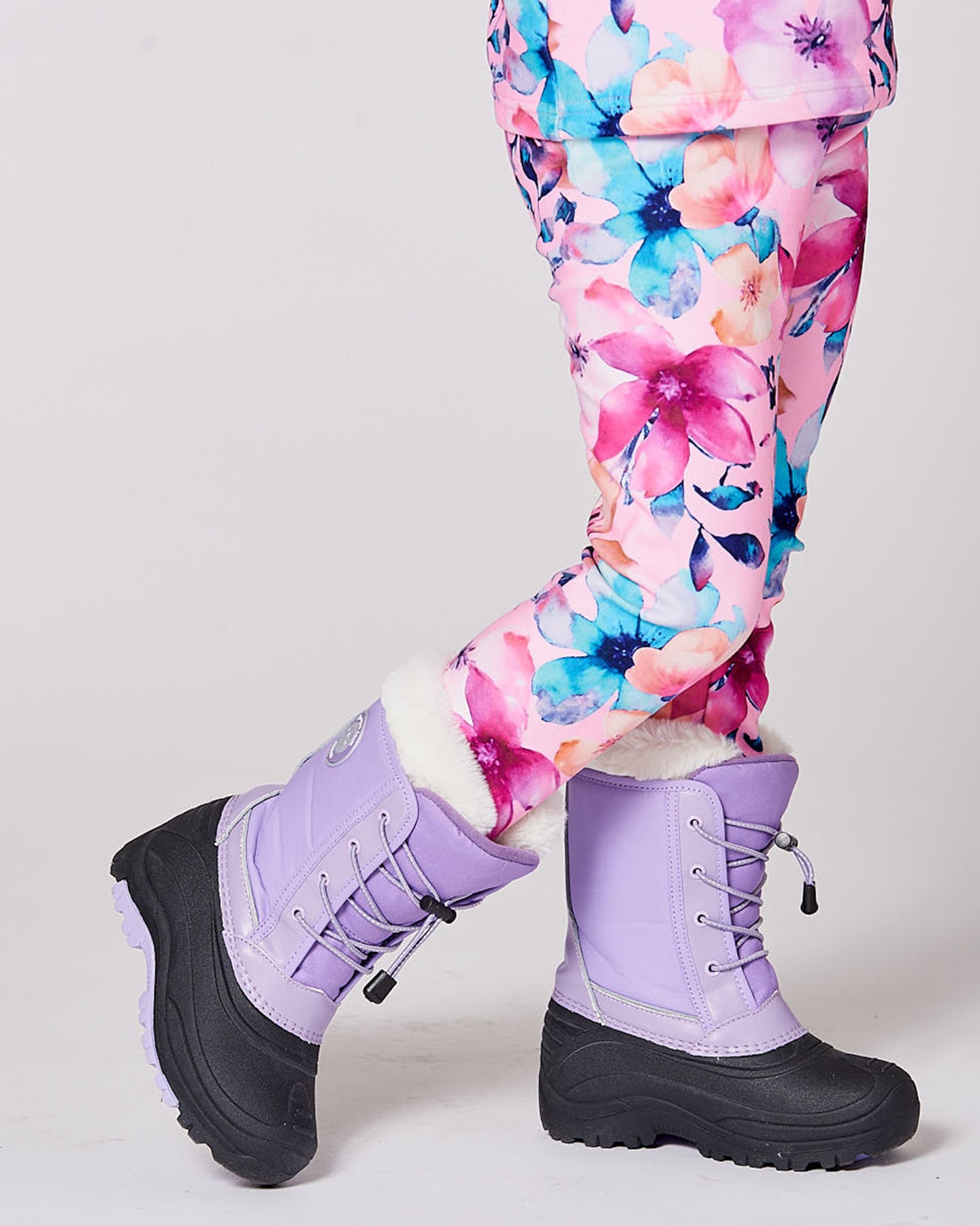 Bottes d'hiver H10XBOT1-530 - Lilas - 8E à 3J