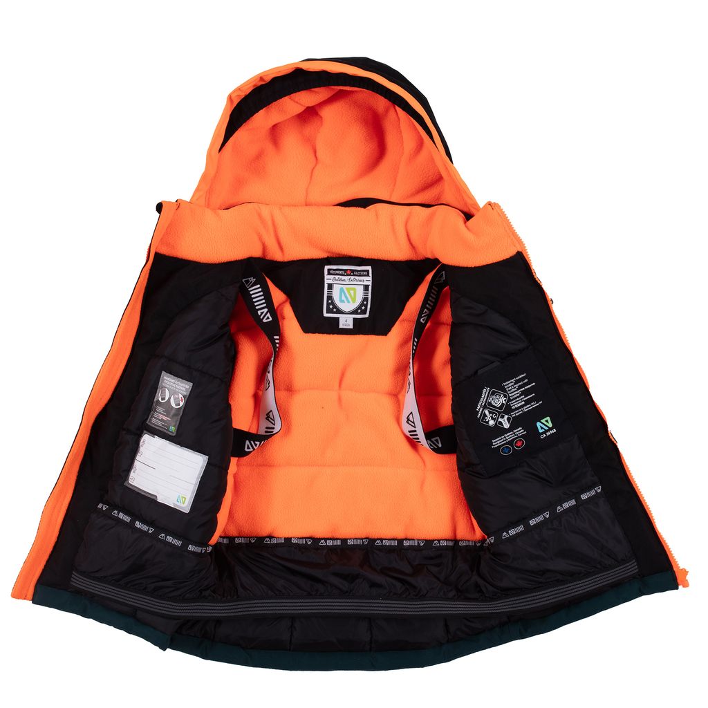 Habit de Neige 2 Pièces - vert - F25M215 - 6 à 10 ans