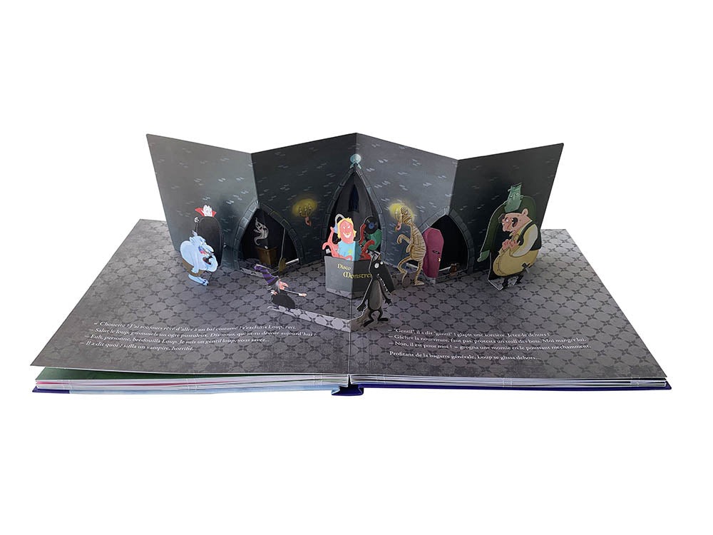 Livre - Le Loup Qui Croyait En Ses Rêves - Une Histoire En Pop-Up !