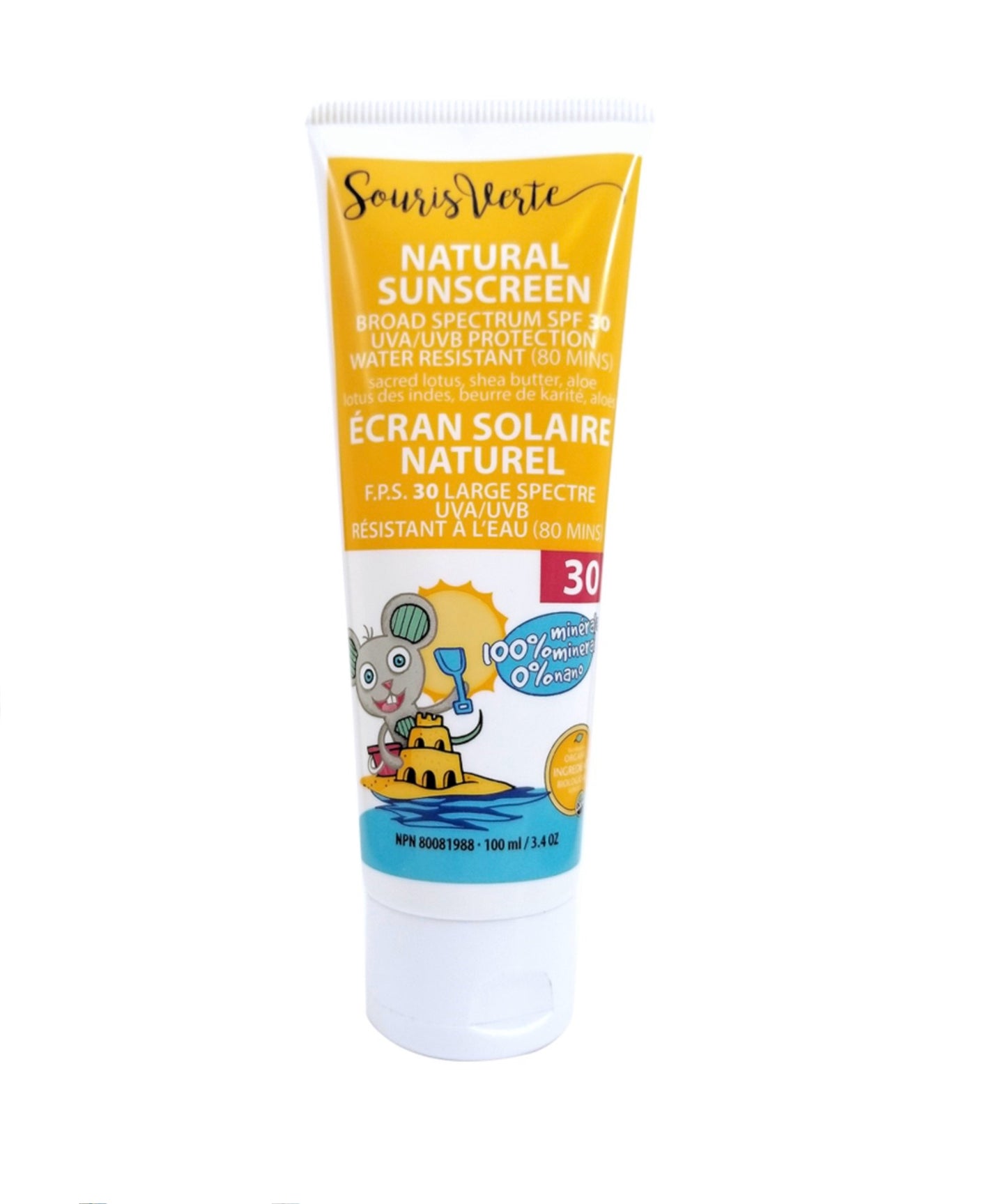 Écran solaire naturel