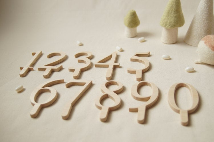 CAKE TOPPER - Chiffre 0 à 9 - RÉUTILISABLE