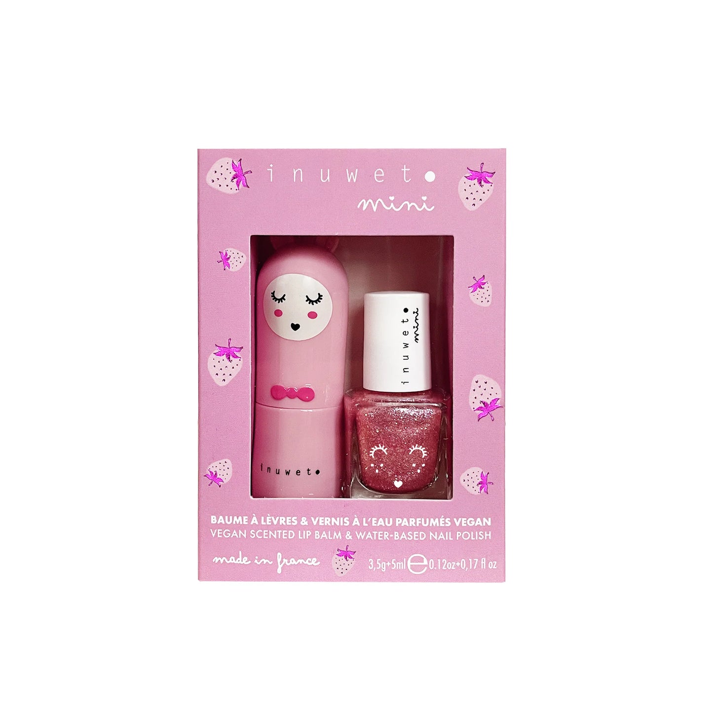 Duo baume & vernis - Fraise