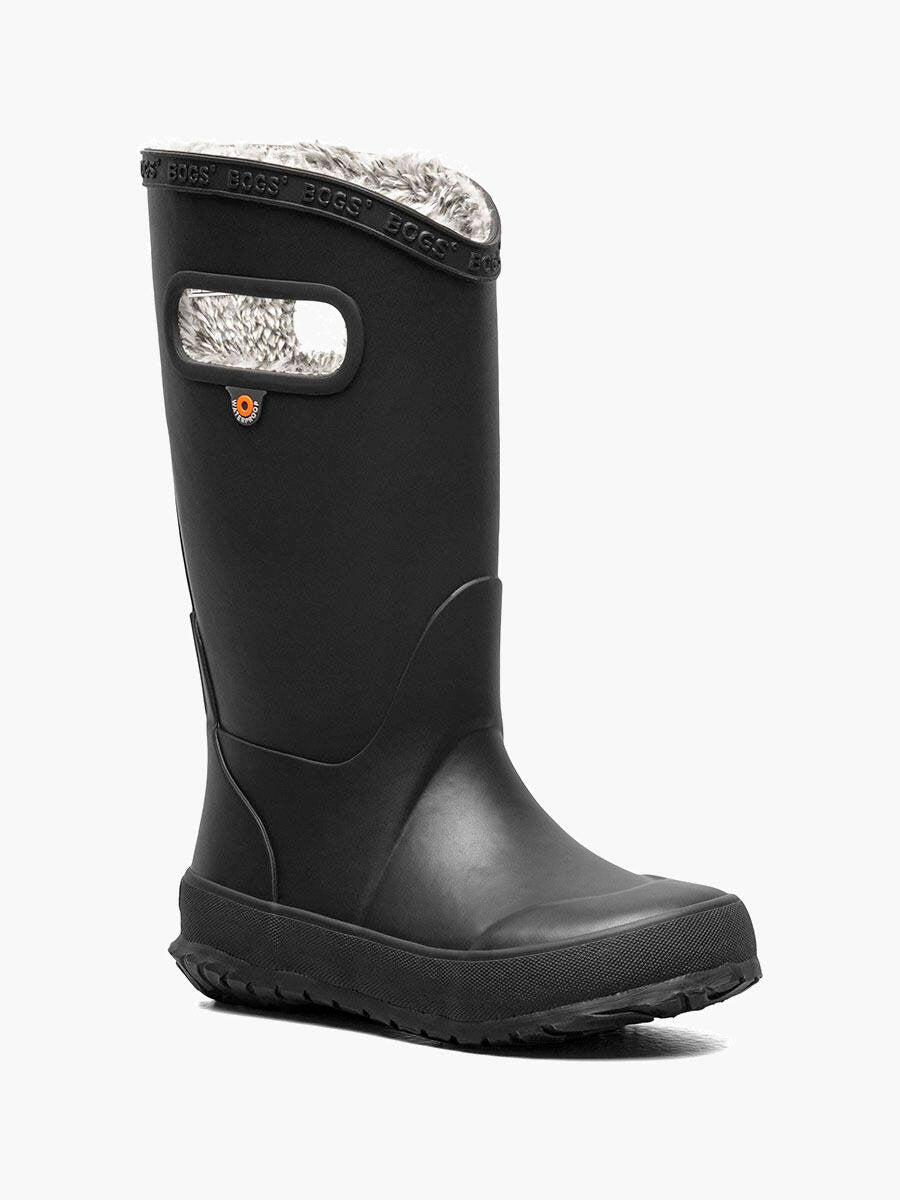 Botte RAINBOOT PLUSH mi-saison - Pointures 7E à 5J - Noir