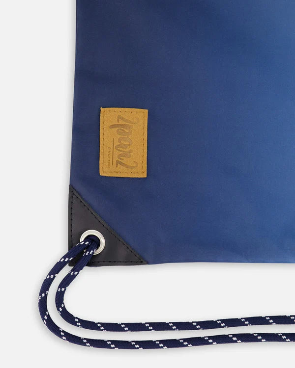 Sac À Cordon H20ZSC_034 - Dégradé Bleu Et Beige