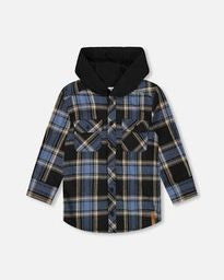 Chemise a capuche - H20U14 - 000 - 2 à 10 ans