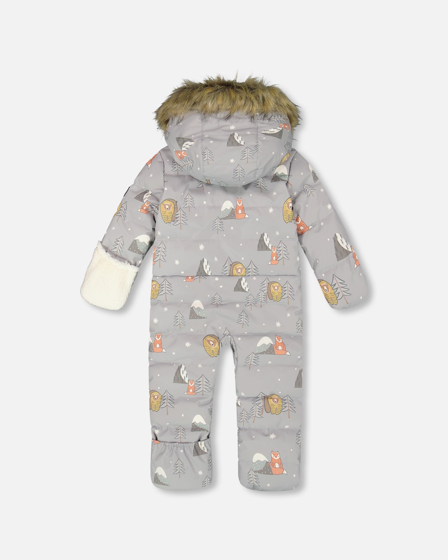 Habit de Neige 1 Pièces - Imprimé gris - H10B701-004 - 6 à 24 mois