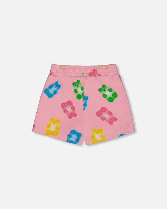 Culotte courte en french terry - G30K29-000 - 2 à 10 ans