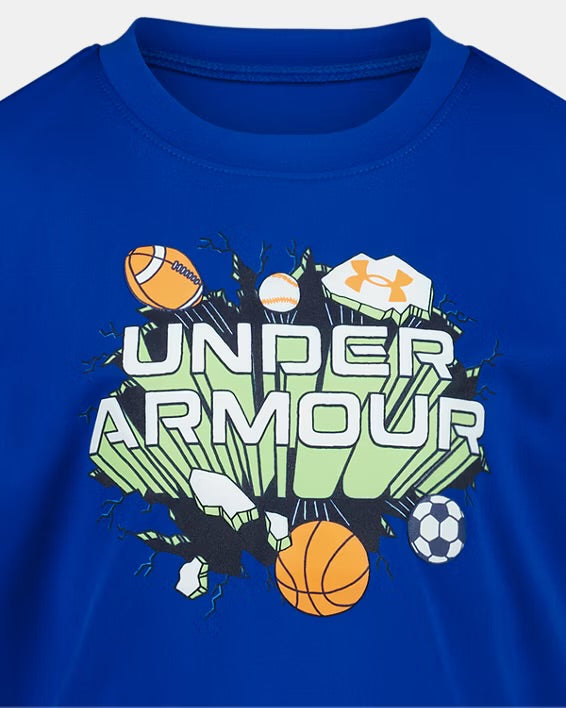 T-shirt - 25UASJA24E-402 - Bleu - 2 à 7 ans